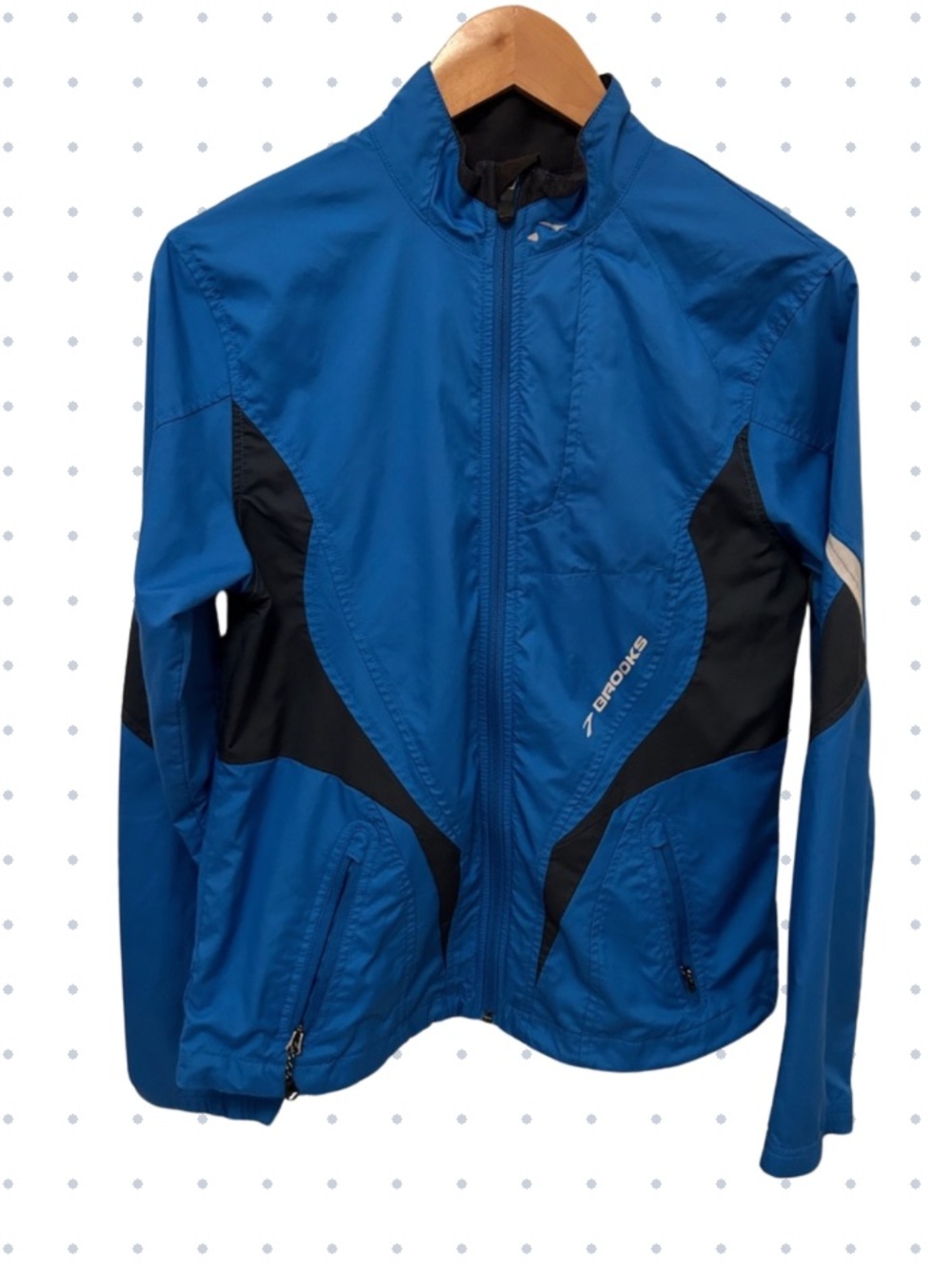 Brooks woMen’s Royal Blue and Black Performance Jacket